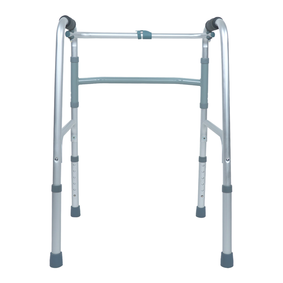 Andadera De Aluminio Reciproca Altura Ajustable Soporta 100 Kg