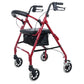 Andadera Rollator Con Ruedas Plegable Con Bolsa De Vinil Plegable Altura Ajustable