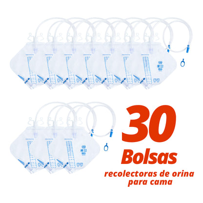 30 piezas bolsa recolectora de orina 