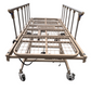 Cama de Hospital Eléctrica de 3 Posiciones | Estructura de Acero, Soporta hasta 150kg (Detalles estéticos, en barandal y control)