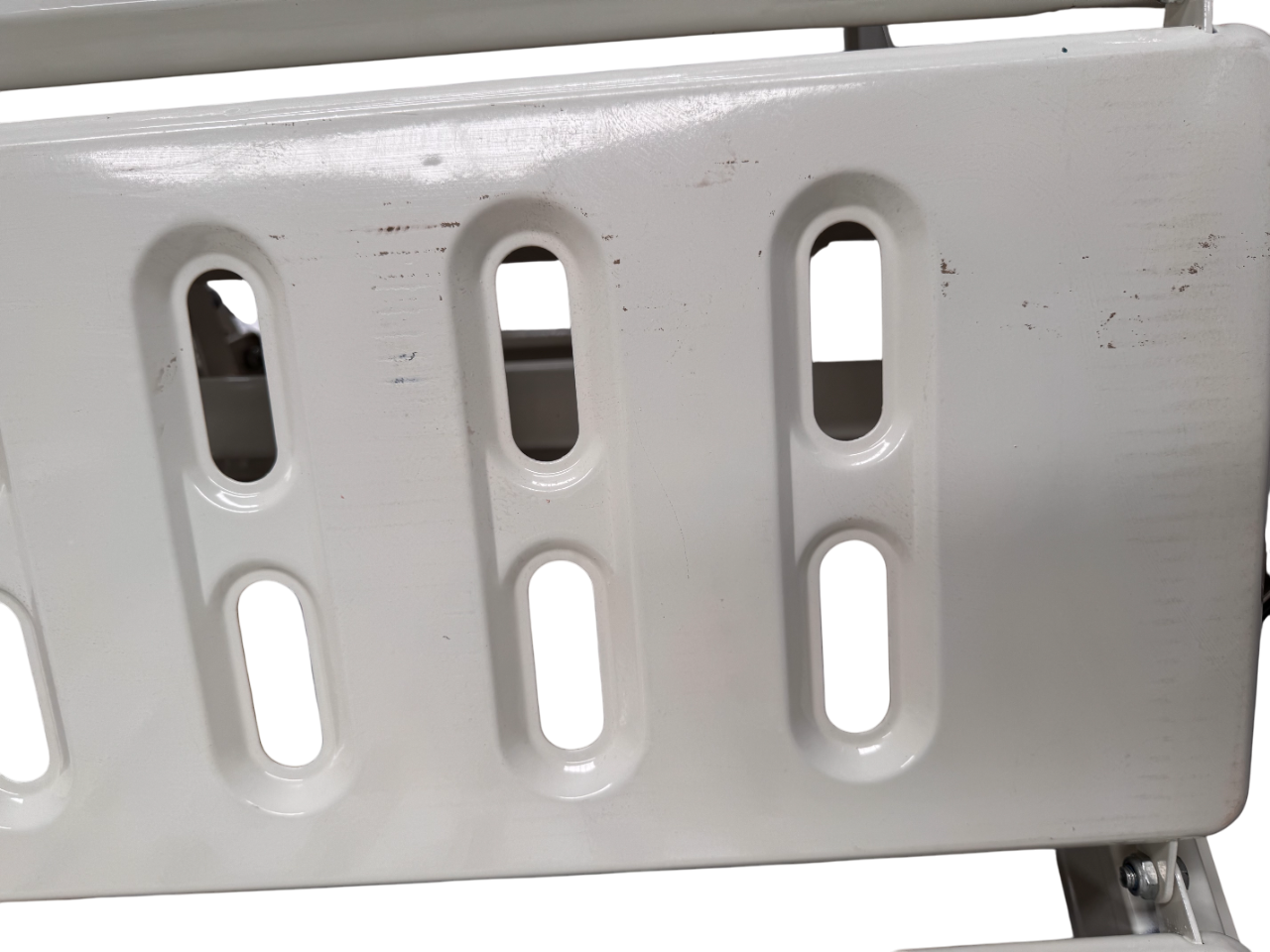 Cama de Hospital Eléctrica de 3 Posiciones | Estructura de Acero, Soporta hasta 150kg (Detalles estéticos y subida)