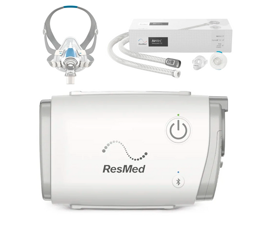 CPAP AirMini Resmed + Kit de Instalación y Mascarilla AirFit F20 Resmed