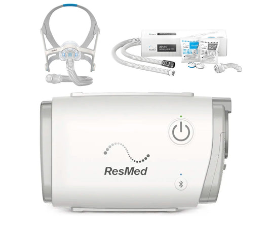 CPAP Airmini Auto ResMed - con Kit de Instalación y Mascarilla Resmed N20 Portátil