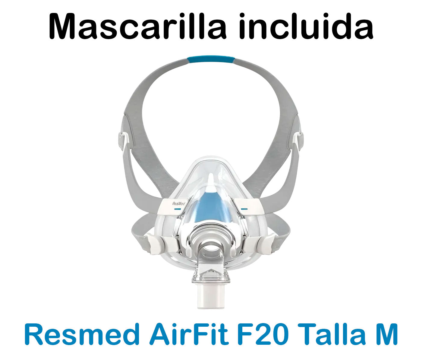 CPAP AutoSet 10 Resmed + Kit de Instalación y Mascarilla AirFit F20 Resmed