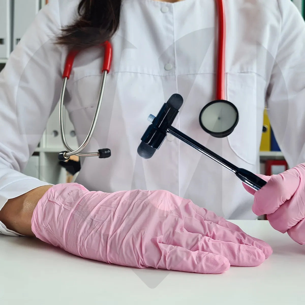 Ideal para chequeos de reflejos musculares