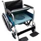 Silla de ruedas con cómodo