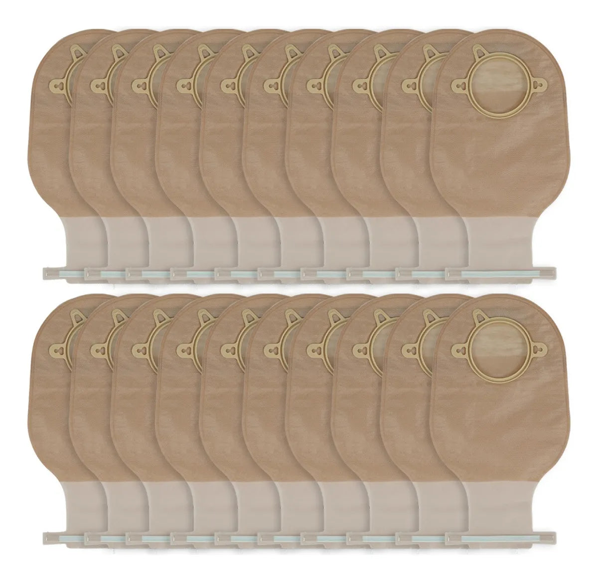 Bolsa Colostomía Drenable Con Aro Recortable 60 mm Adulto