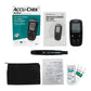 Glucómetro Accu Check Active Incluye Tiras y Punzador Con Funda Color Negro