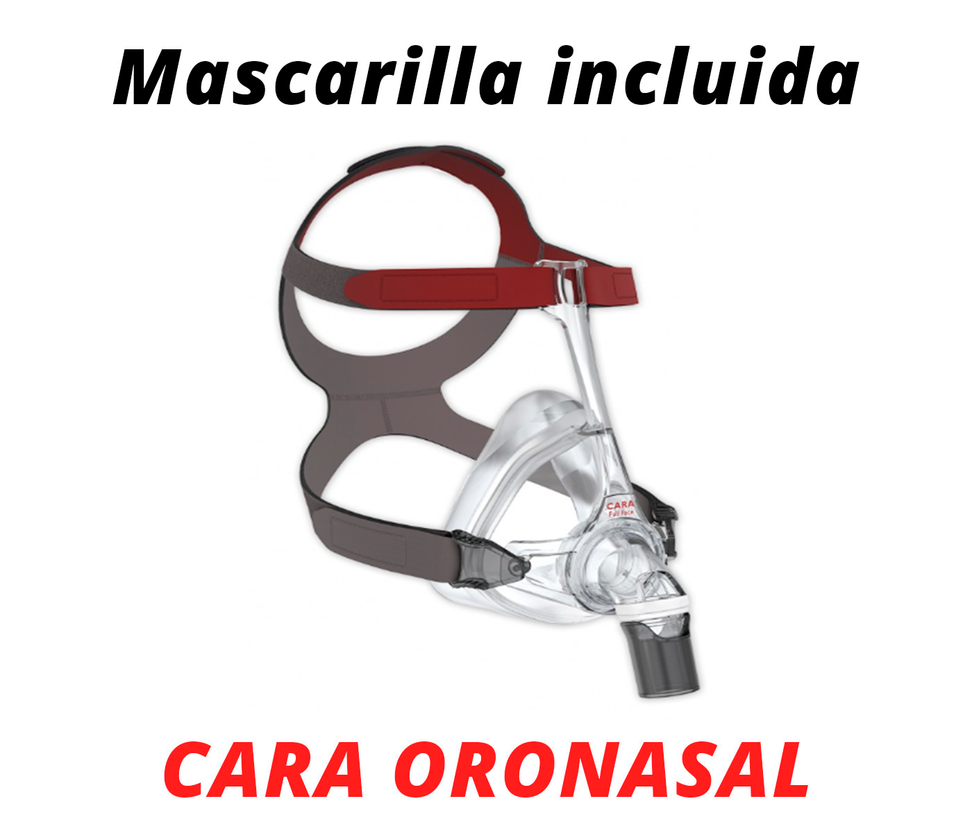 CPAP AutoSet 10 Resmed + Mascarilla CARA Oronasal