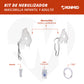 Kit Nebulizador Con Mascarilla Infantil y Adulto