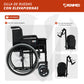 Silla De Ruedas De Traslado Con Elevapiernas Con Descansabrazos