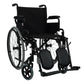 Silla De Ruedas De Traslado Con Elevapiernas Con Descansabrazos