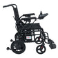 Silla De Ruedas Eléctrica Compacta Plegable De Aluminio Soporta 100 kg
