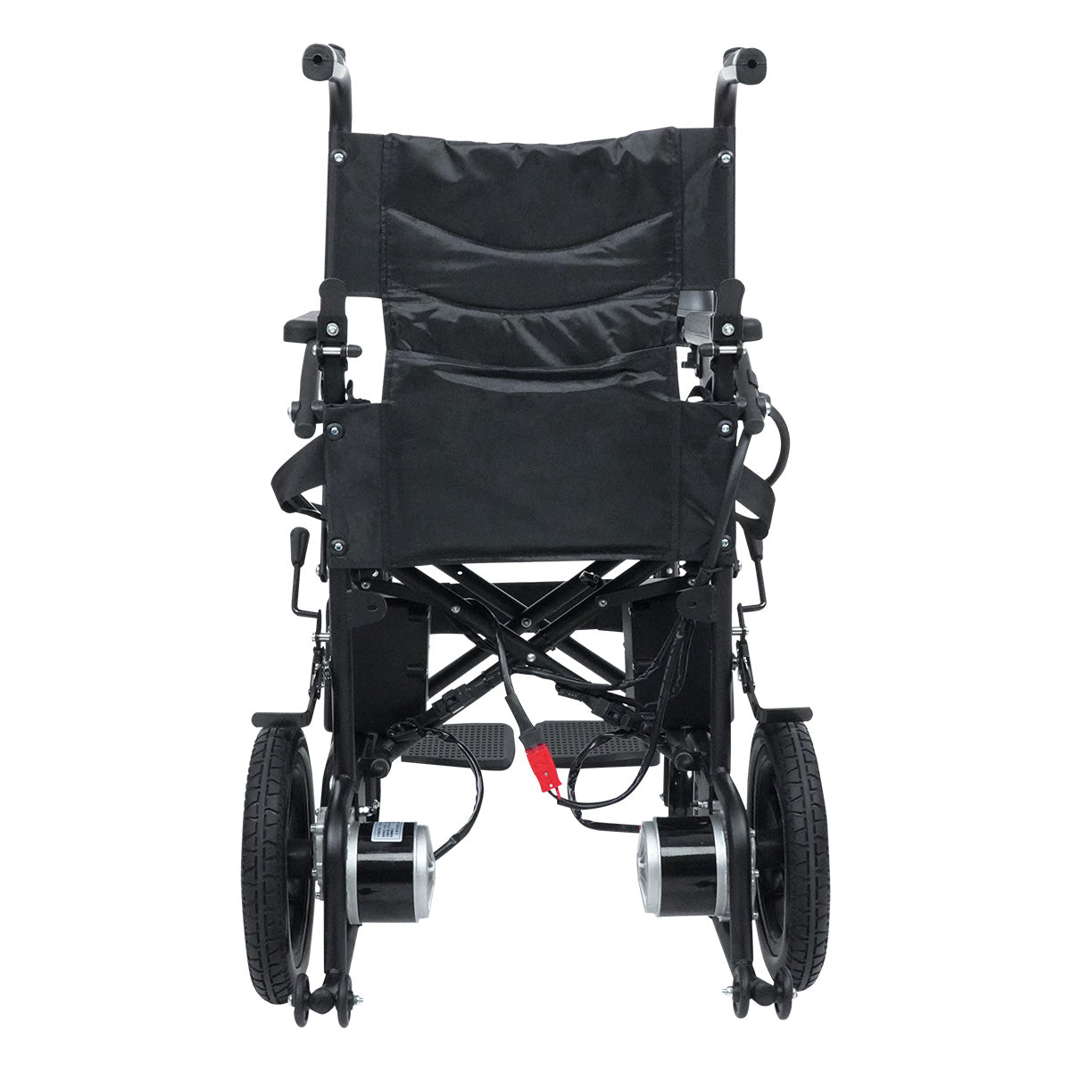 Silla De Ruedas Eléctrica Compacta Plegable De Aluminio Soporta 100 kg