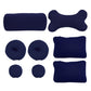 Cojines Almohadas Para Cama Antillagas Microperlas 8 Piezas