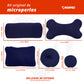 Cojines Almohadas Para Cama Antillagas Microperlas 8 Piezas
