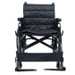 Silla De Ruedas Ancha Bariátrica Sobre Peso Adulto Soporta hasta 120 kg Acolchonada Color Negro