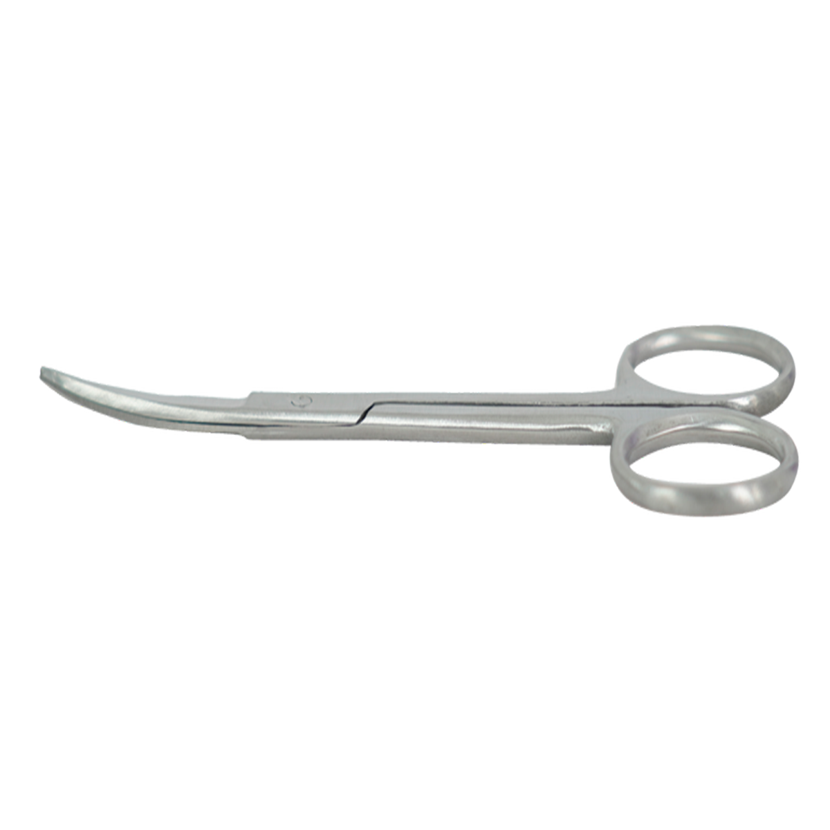 Tijera Iris Curva 12 cm Acero Inoxidable 2 pzs