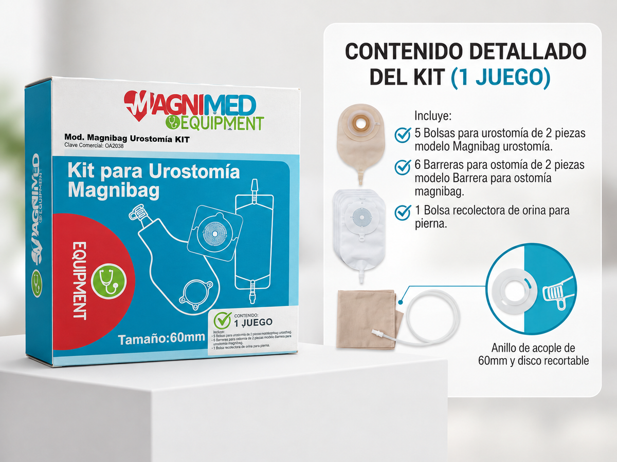 Kit De Urostomía Ostomía De 60 mm