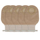 Bolsa para colostomía drenable con aro modelo OA2026 Sanezy vista frontal.