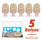 Bolsa para colostomía sencilla de 1 pieza con barrera e hidrocoloide OA2035 Sanezy.