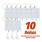 Kit de 10 bolsas recolectoras de orina de 2,000 ml para cama Sanezy.