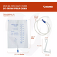 Tubo de drenaje flexible y conector universal para sonda Foley.