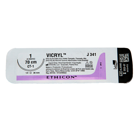 Vicryl VLT-1 70 cm 1 CT-1